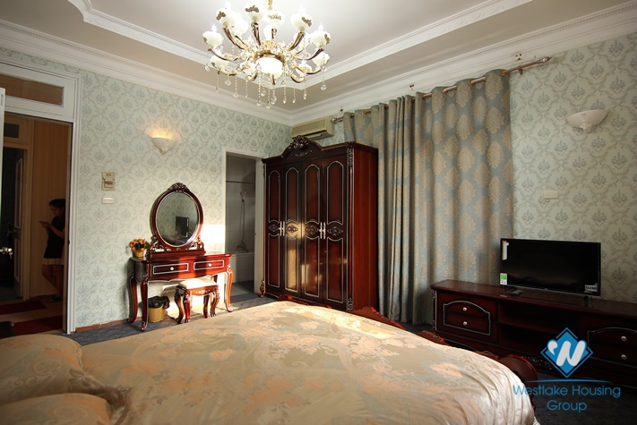 Spacious detached villa to rent in Tay Ho diplomats' compound